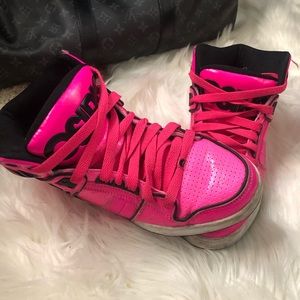 OSIRIS hot pink high tops